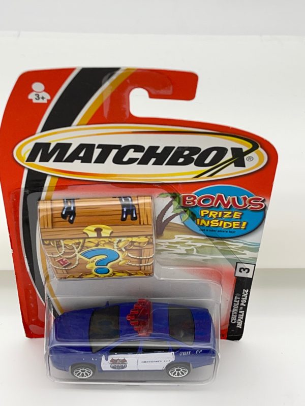 Matchbox Chevy Impala Police - Bonus Prize Online now