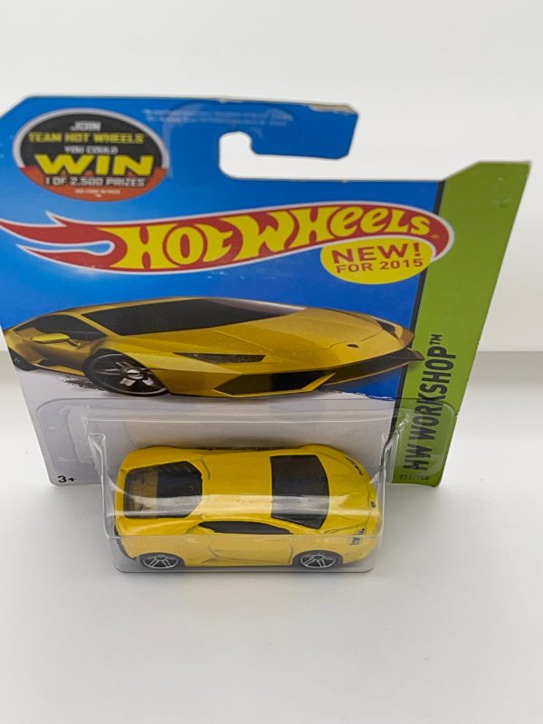 Hot Wheels Lamborghini Huracan LP 610-4 (Yellow) Online Sale