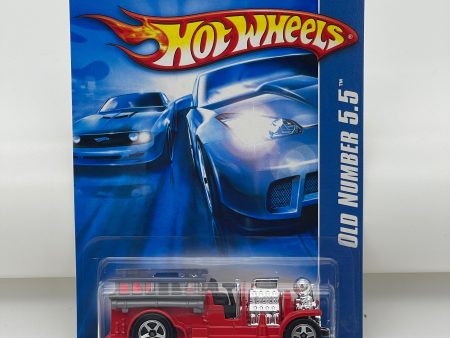 Hot Wheels Old Number 5.5 (Red) on Sale