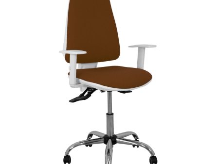 Office Chair Elche P&C 3B5CRRP Dark brown Online Hot Sale