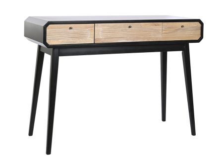 Console DKD Home Decor Black Wood (Refurbished B) Sale