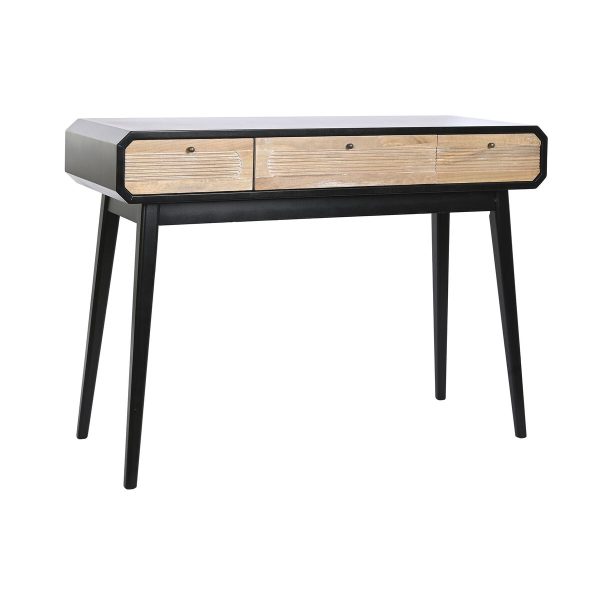 Console DKD Home Decor Black Wood (Refurbished B) Sale