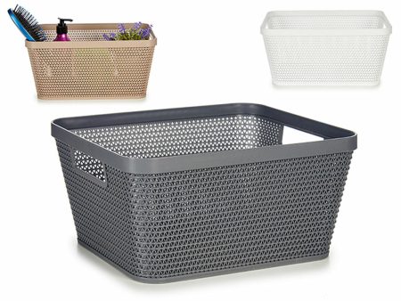 Multi-purpose basket Plastic 5 L 29,5 x 13 x 23 cm (18 Units) Hot on Sale