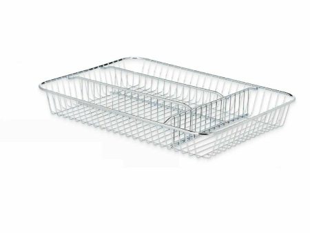 Cutlery Organiser Silver Metal 26 x 4,5 x 35,5 cm (6 Units) For Sale