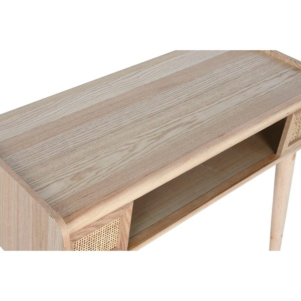 Console Home ESPRIT Rattan Paolownia wood 80 x 35 x 63 cm For Cheap