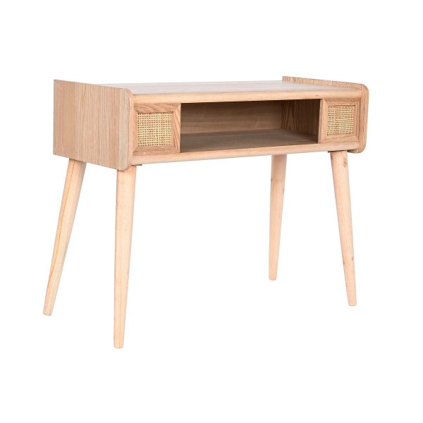 Console Home ESPRIT Rattan Paolownia wood 80 x 35 x 63 cm For Cheap