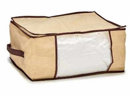 Storage Bag Cream Polyester polypropylene 27 L 45 x 30 x 20 cm (24 Units) Discount