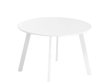 Side table Marzia 60 x 60 x 42 cm Steel White Online Sale