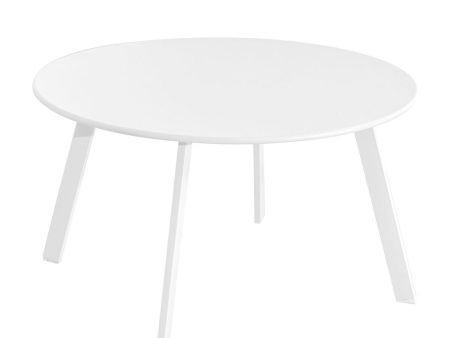 Side table Marzia Steel White 70 x 70 x 40 cm on Sale