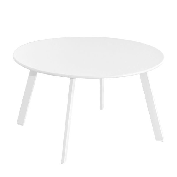 Side table Marzia Steel White 70 x 70 x 40 cm on Sale