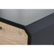 Console DKD Home Decor Black Wood (Refurbished B) Sale