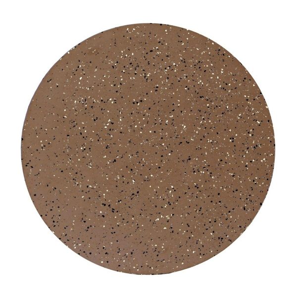 Side table Terrazzo Brown 60 x 60 x 45 cm Online Hot Sale