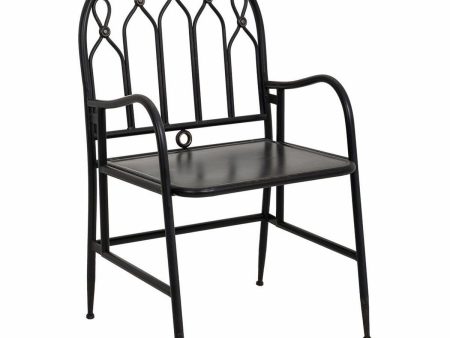 Dining Chair Alexandra House Living Black 56 x 96 x 55 cm For Discount