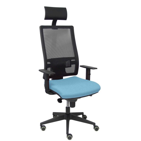 Office Chair with Headrest Horna P&C SBALI13 Sky blue Online