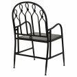 Dining Chair Alexandra House Living Black 56 x 96 x 55 cm For Discount