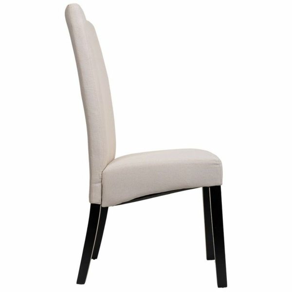 Dining Chair Alexandra House Living Cream 48 x 102 x 49 cm on Sale