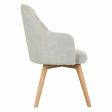 Dining Chair Alexandra House Living Grey 100 % polyester 45 x 90 x 55 cm Sale