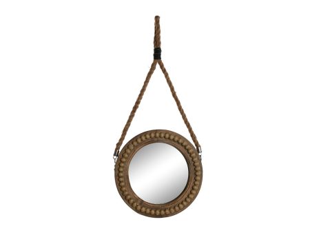 Wall mirror Home ESPRIT Brown Colonial Balls 28 x 4 x 61 cm Online Sale