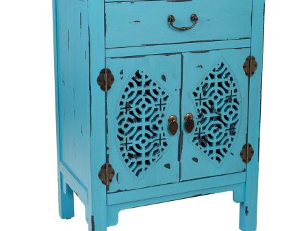 Hall Alexandra House Living Blue Fir wood MDF Wood 32 x 75 x 48 cm Cheap