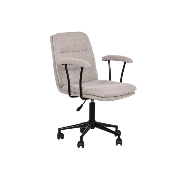 Office Chair DKD Home Decor Black Grey 60 x 61,5 x 84 cm Online now