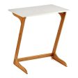 Side table Brown White Bamboo (40 x 68,5 x 60 cm) on Sale