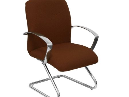 Reception Chair Caudete P&C BALI463 Dark brown Cheap