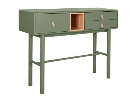 Console Home ESPRIT Green Polyurethane MDF Wood 120 x 35 x 90 cm Cheap