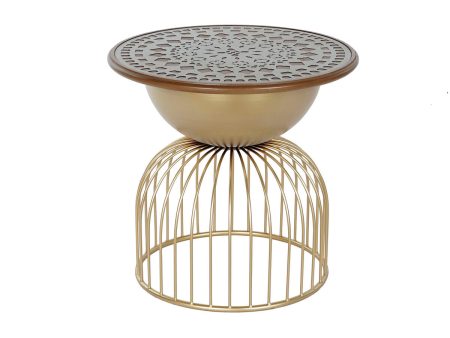 Side table DKD Home Decor 55,5 x 55,5 x 53 cm Fir Metal Sale