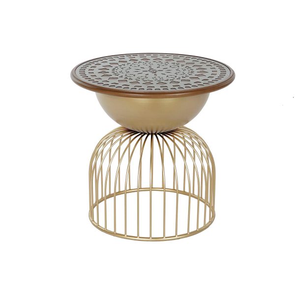 Side table DKD Home Decor 55,5 x 55,5 x 53 cm Fir Metal Sale