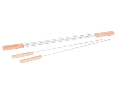 Barbecue Skewer Set Stainless steel 40 x 0,5 x 0,5 cm Online now