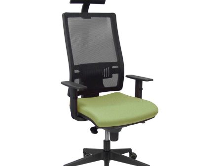 Office Chair with Headrest Horna P&C BALI552 Olive Discount