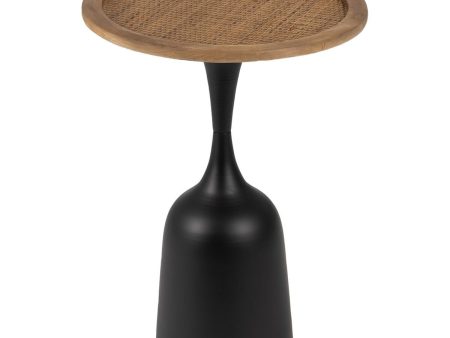 Side table Black Golden Iron 40 x 40 x 52 cm Online