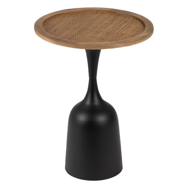 Side table Black Golden Iron 40 x 40 x 52 cm Online