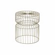 Console DKD Home Decor Golden Metal 40,5 x 40,5 x 46 cm Supply