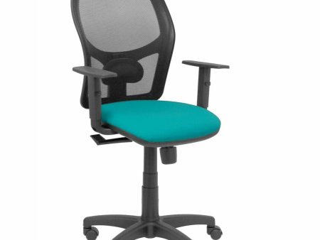 Office Chair P&C 9B10CRN With armrests Turquoise Fashion