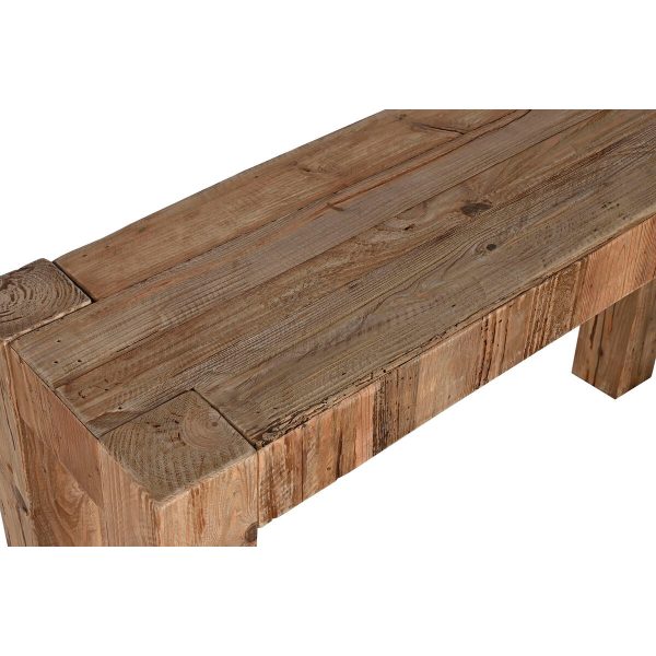 Console Home ESPRIT Brown Pinewood Recycled Wood 117 x 36 x 71 cm Sale