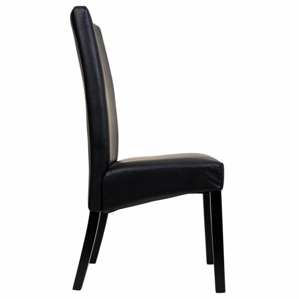 Dining Chair Alexandra House Living Black 48 x 102 x 49 cm Online Hot Sale