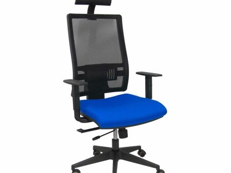 Office Chair with Headrest P&C B10CRPC Blue Discount