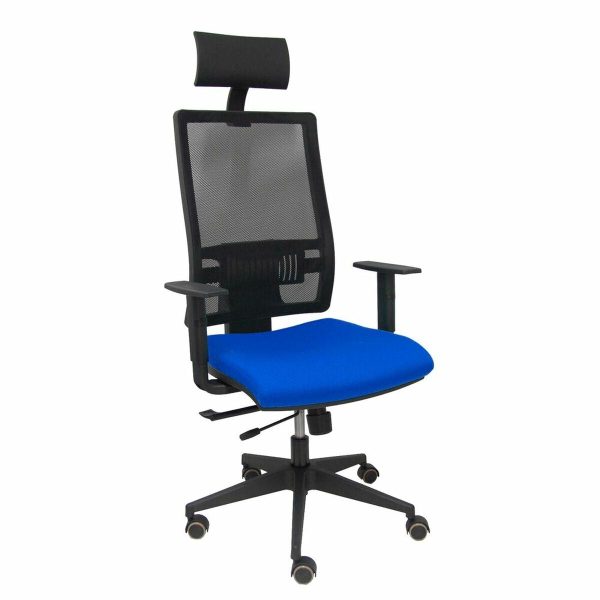 Office Chair with Headrest P&C B10CRPC Blue Discount