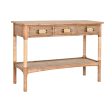 Console Home ESPRIT Light brown Rope Fir 110 x 40 x 79,5 cm Cheap