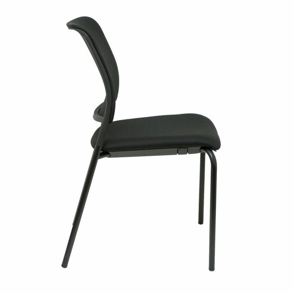 Reception Chair Trend Office Royal Fern 4SC9251 Black (4 uds) Cheap