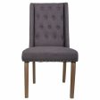 Dining Chair Alexandra House Living Grey 53 x 102 x 53 cm Sale