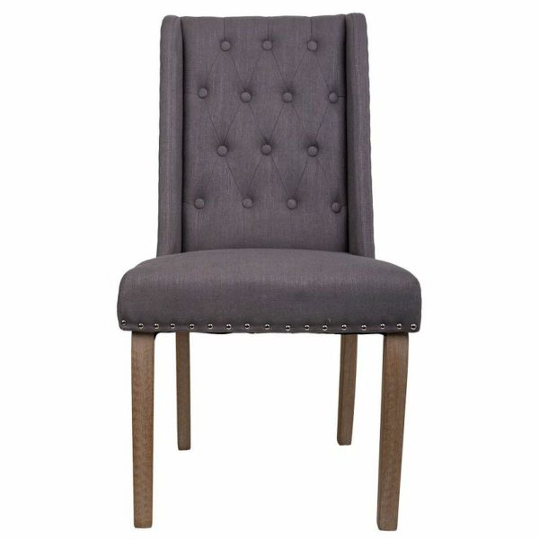 Dining Chair Alexandra House Living Grey 53 x 102 x 53 cm Sale