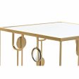 Set of 2 small tables DKD Home Decor Golden 50 x 50 x 50 cm Discount