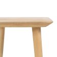 Set of 3 tables Natural 110 x 50 x 45 cm For Cheap