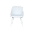 Chair DKD Home Decor Blue White 53 x 57 x 79 cm For Sale