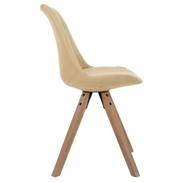 Dining Chair Alexandra House Living Cream 44 x 84 x 48 cm Online