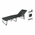 Sun-lounger 190 x 56 x 86 cm Cheap