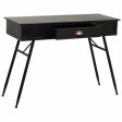 Hall Table with Drawers Alexandra House Living Black Metal 40 x 75 x 100 cm Online Sale