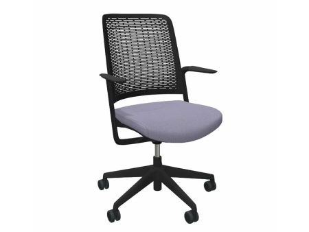 Office Chair WithMe Nowy Styl SNCSE11 Black Light grey Supply